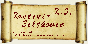 Krstimir Šiljković vizit kartica